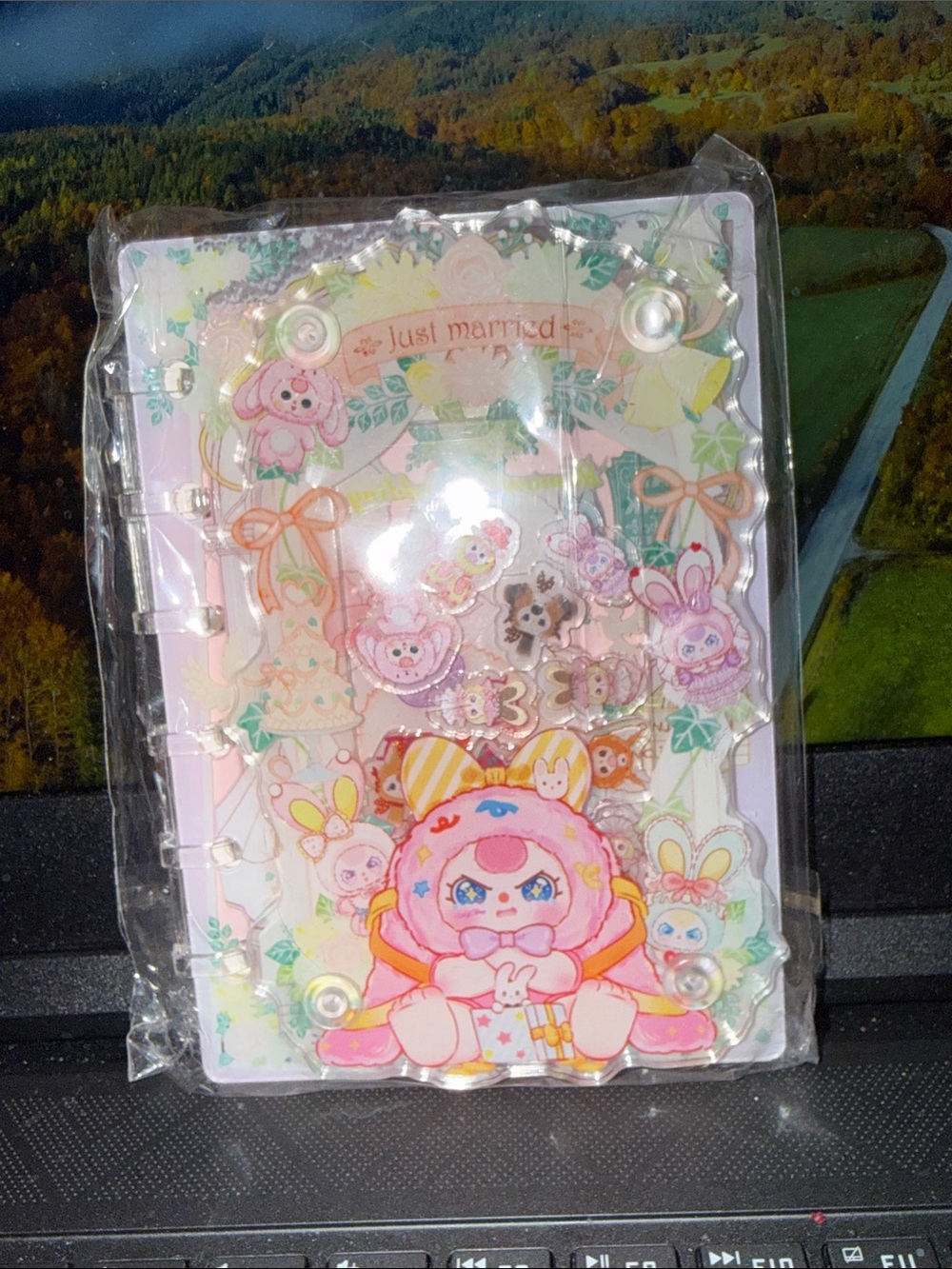 Baby 3 A7 Shaker Notebook